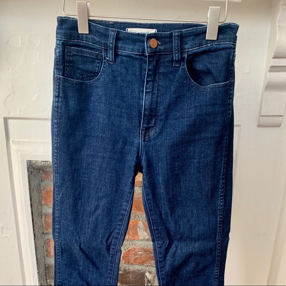 High rise skinny Madewell jeans